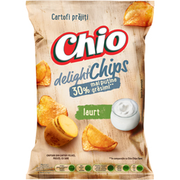 Chips din cartofi cu gust de iaurt 125g