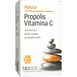 Propolis si Vitamina C 40 comprimate