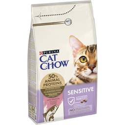 Hrana uscata pentru pisici cu sensibilitate, cu somon 1.5kg