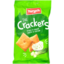 Crackers cu aroma de smanatana si ceapa 80g