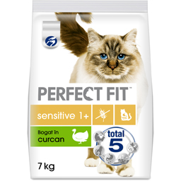 Hrana uscata cu carne de curcan pentru pisici, Sensitive 7kg