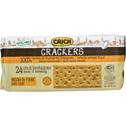 Crackers cu faina integrala 250g