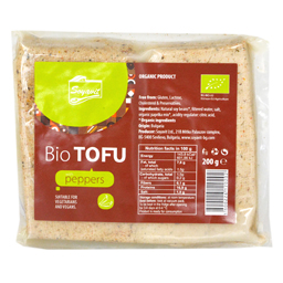 Tofu ecologic cu ardei 200g