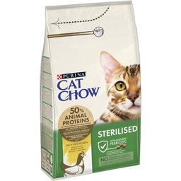 Hrana uscata pentru pisici sterilizate, cu pui 1.5kg