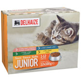 Hrana umeda in sos pentru pisici Junior 12x100g