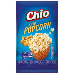 Popcorn pentru microunde cu aroma de caramel 90g