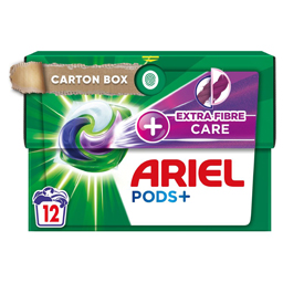 Detergent +Extra Fiber Care, 12 capsule