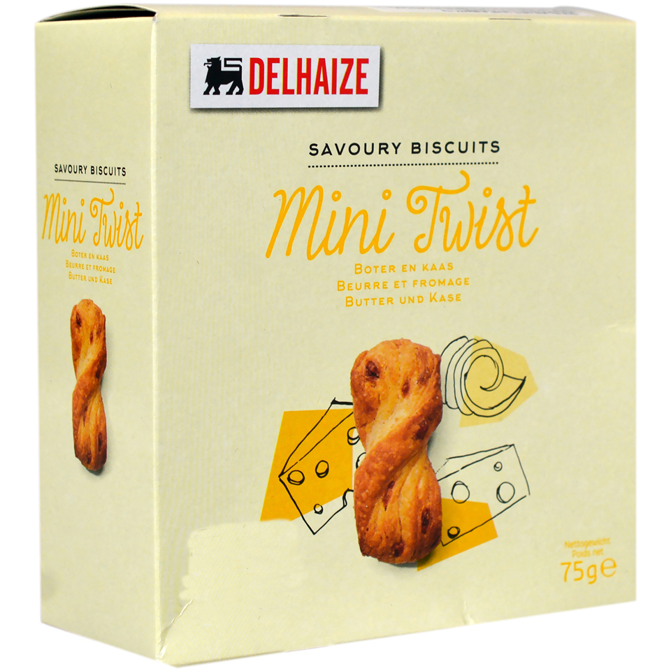 Delhaize Mini Twist Cu Unt Si Branza G Mega Image