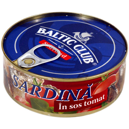 Sardine in sos de tomate 240g