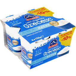 Pachet iaurt grecesc 10% grasime 4x150g