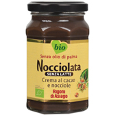 Crema tartinabila bio cu cacao si alune de padure fara lapte Nocciolata 270g