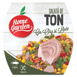Salata de ton cu orz si linte 160g