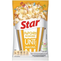 Popcorn cu aroma de unt pentru microunde 80g