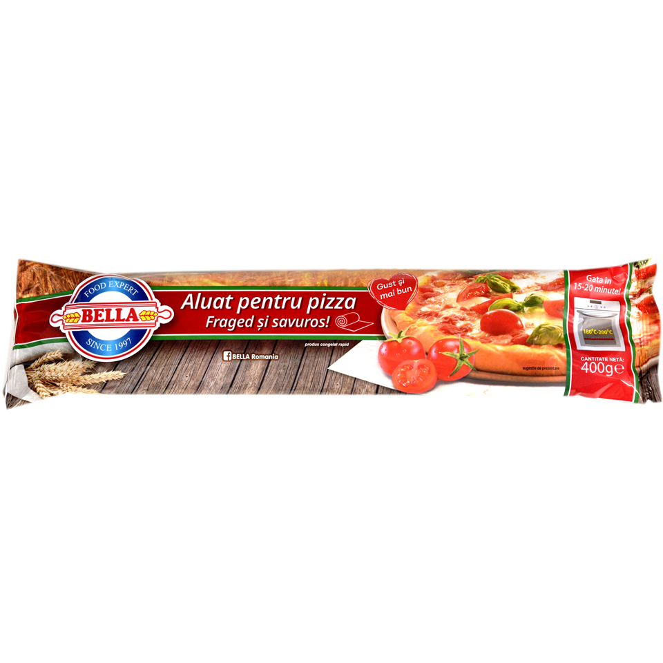 Aluat Pentru Pizza 400g Pizza Semipreparate Congelate
