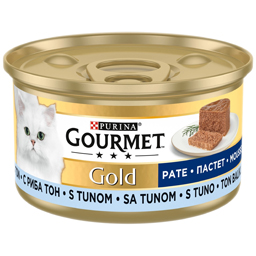 Hrana umeda pentru pisici, Mousse ton 85g