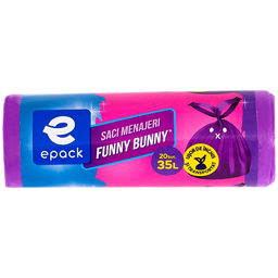 Saci menajeri Funny Bunny, 35L, 20 buc.
