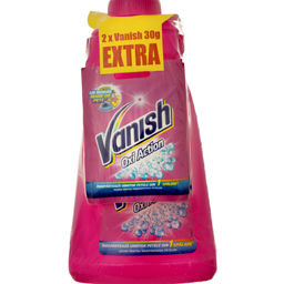 Detergent lichid pentru indepartarea petelor + 2x Vanish Oxi 30g 1L