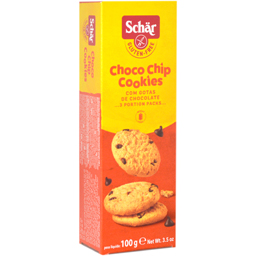 Biscuiti fara gluten cu fulgi de ciocolata Choco Chip Cookie 100g