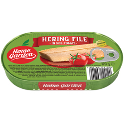 Hering file in sos tomat 170g