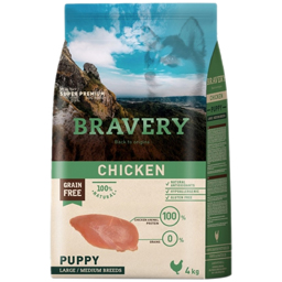Hrana uscata Puppy Large/Medium, Chicken 4kg