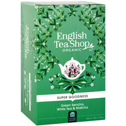 Ceai verde Sencha, ceai alb si Matcha eco 20x1.75g
