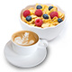 Paine, cafea, cereale si mic dejun