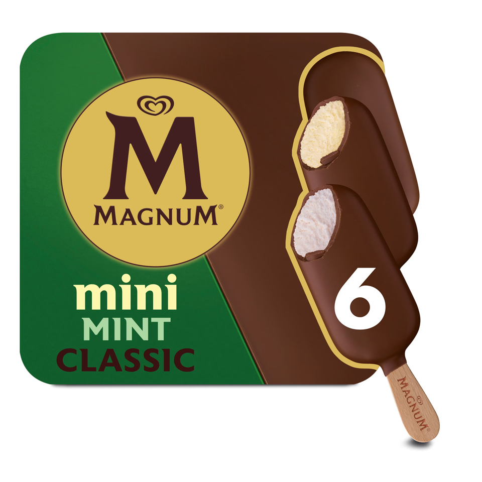 Magnum | Inghetata Classic Mint 6x55ml | Mega-image