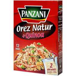 Orez Natur + Quinoa 2x125g