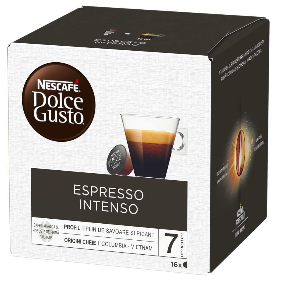 Harmonious When Dictate Nescafe | Dolce Gusto | Cafea Espresso Intenso, 16 capsule | Mega-image