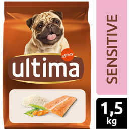 Hrana uscata cu somon pentru caini Mini Sensitive 1.5kg