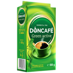 Cafea prajita si macinata Green Active 500g