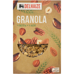 Cereale granola cu 4 nuci 375g