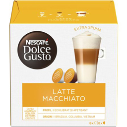 Cafea Latte Macchiato, 8 bauturi