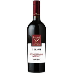 Vin rosu demisec Feteasca Neagra & Merlot 0.75l