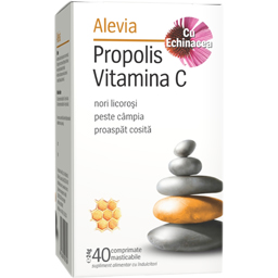Propolis Vitamina C cu Echinacea 40 comprimate 47.9g