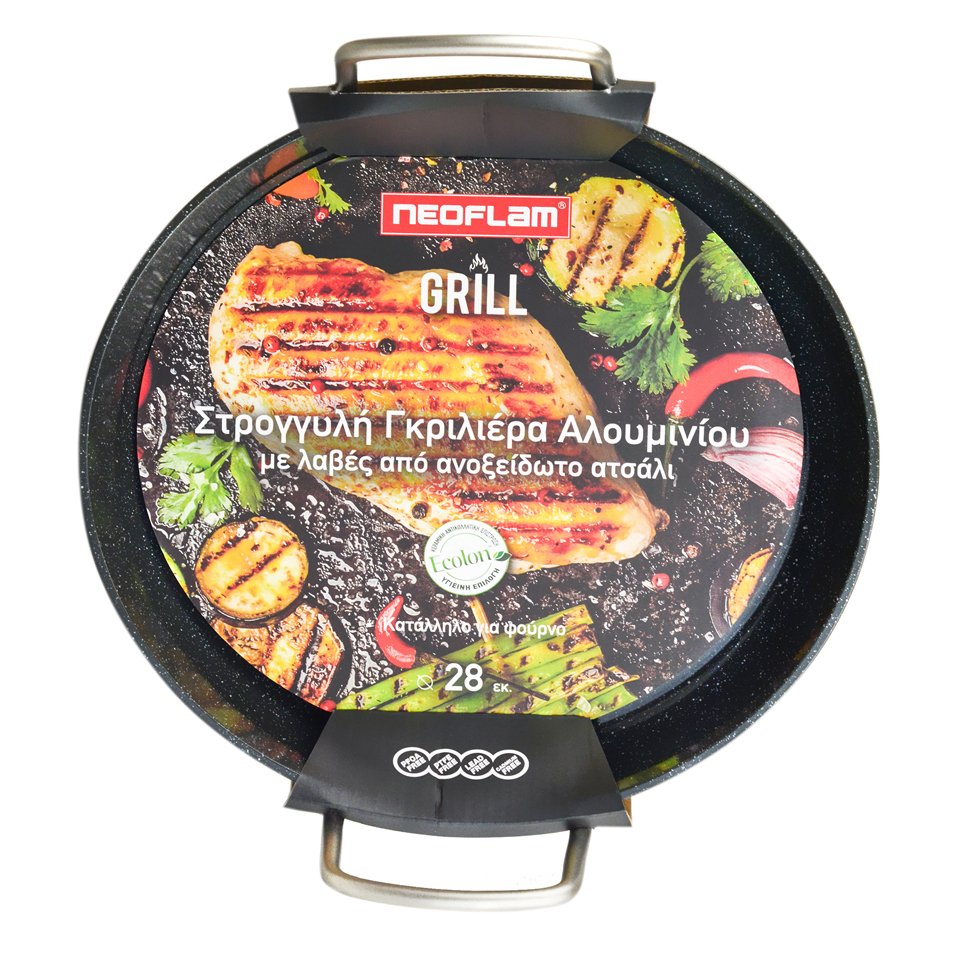 sort Witty Colonel Neoflam | Tigaie Grill 28cm | Mega-image