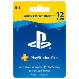 Card PlayStation Plus RO abonament pentru 365 zile