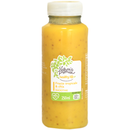 Smoothie fructe tropicale & chia 250ml
