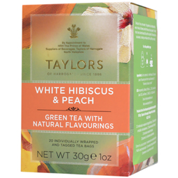 Ceai verde cu Hibiscus si piersica 20x1.5g