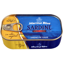 Sardine in ulei vegetal 125g