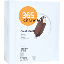 Inghetata cu vanilie si glazura de ciocolata 6x120ml