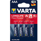Baterii alcaline Longlife Max Power AAA, 4 bucati