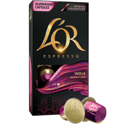 Cafea Espresso India Karnataka, 10 capsule