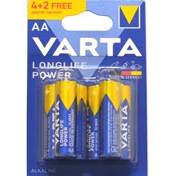 Baterii alcaline AA 6 bucati