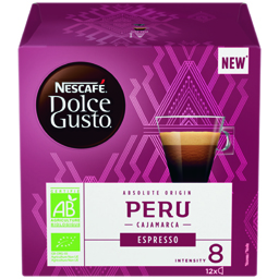 Cafea espresso Peru, 12 capsule