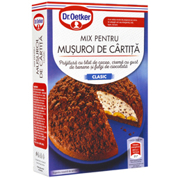 Mix pentru prajitura Musuroi de cartita Clasic 350g