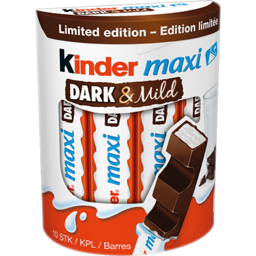 Batoane de ciocolata cu lapte Dark & Mild 210g
