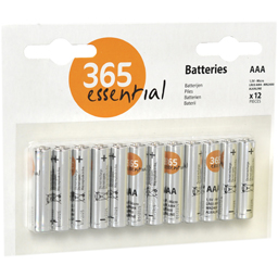 Baterii alcaline AAA, 12 bucati