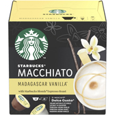 Cafea Macchiato Madagascar Vanilla, 12 capsule